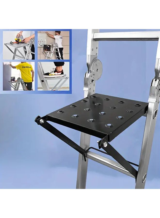 Black Extension Ladder Tray Foldable Multi Use Platform For Tools And Painting - Image 2